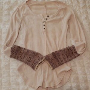 Long sleeved thermal free people